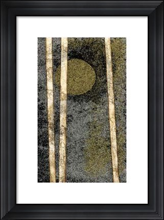Framed Metallic Moonlight I Print