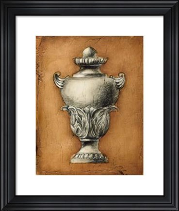 Framed Stone Vessel II Print