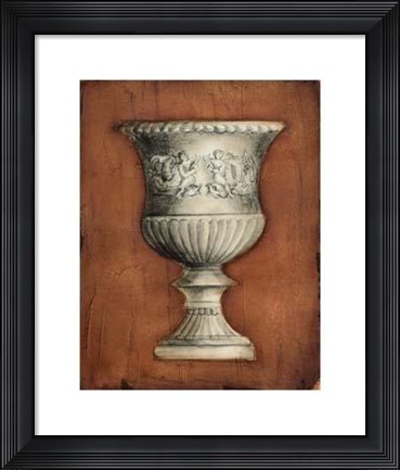 Framed Stone Vessel III Print