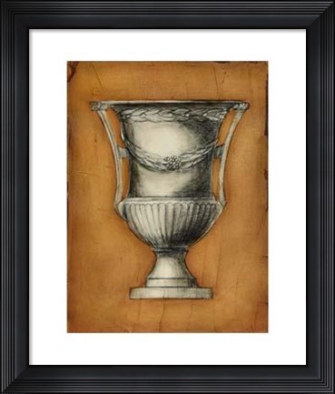 Framed Stone Vessel IV Print