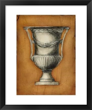 Framed Stone Vessel IV Print