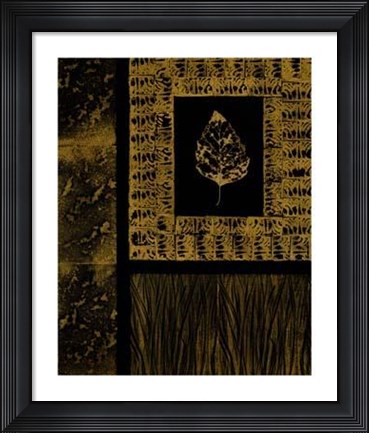 Framed Etched On Copper I Print