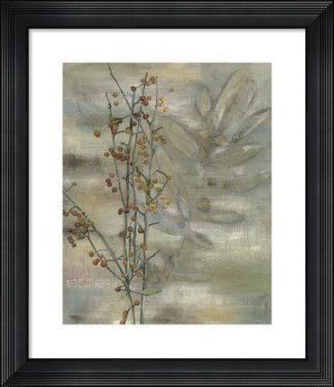 Framed Winter Harvest I Print