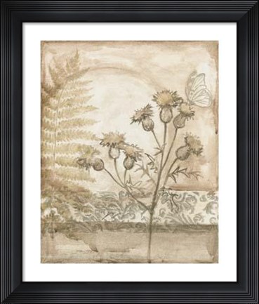 Framed Twilight Meadow I Print