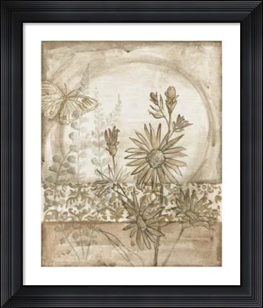 Framed Twilight Meadow II Print