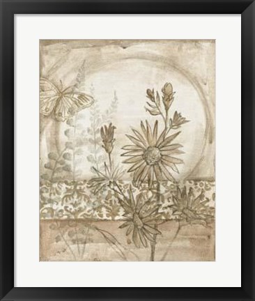 Framed Twilight Meadow II Print