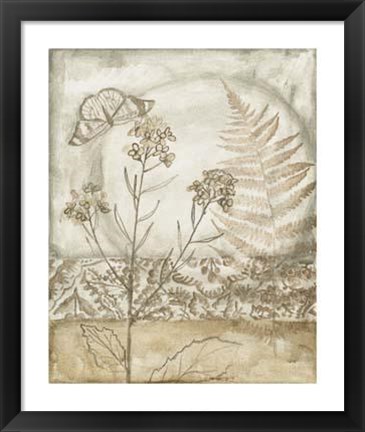 Framed Twilight Meadow IV Print