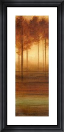 Framed Treeline Horizon I Print