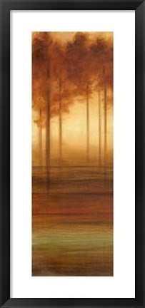 Framed Treeline Horizon I Print