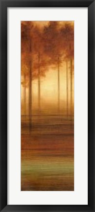 Framed Treeline Horizon I Print