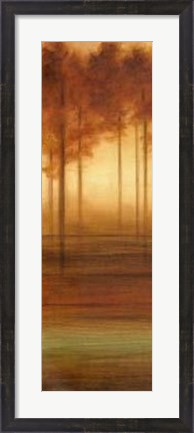 Framed Treeline Horizon I Print
