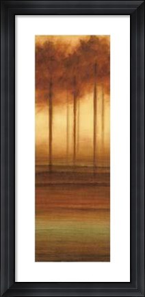 Framed Treeline Horizon II Print