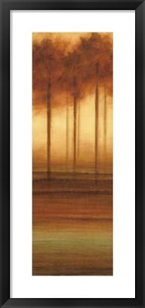 Framed Treeline Horizon II Print