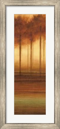 Framed Treeline Horizon II Print