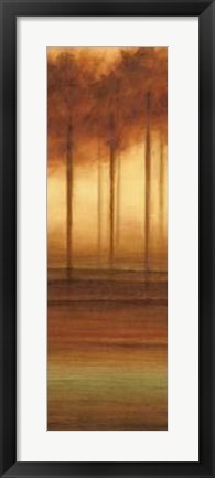 Framed Treeline Horizon II Print