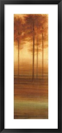 Framed Treeline Horizon III Print