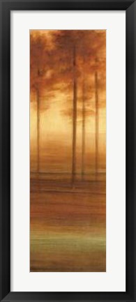 Framed Treeline Horizon III Print