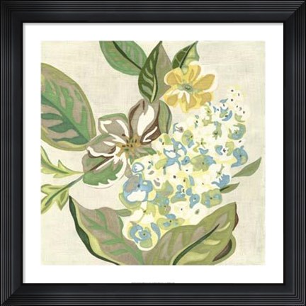 Framed Modern Chintz IV Print