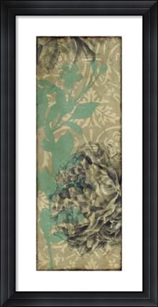 Framed Tandem Blooms III Print