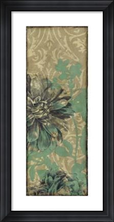 Framed Tandem Blooms IV Print