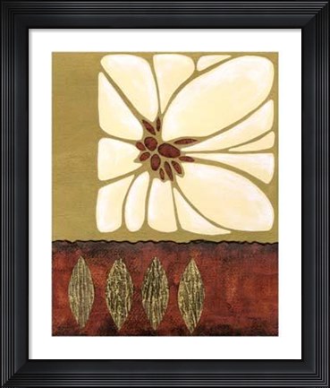 Framed Garnet Moderna II Print