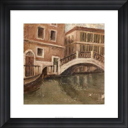 Framed Canal View II Print