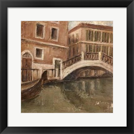 Framed Canal View II Print