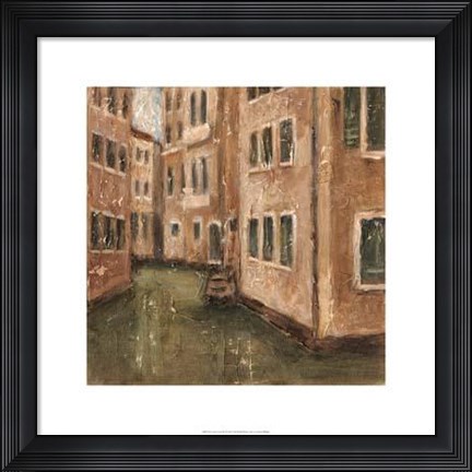 Framed Canal View III Print