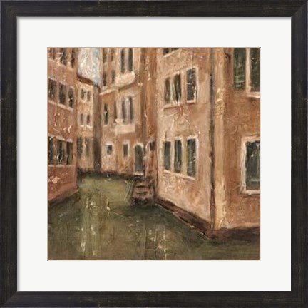 Framed Canal View III Print