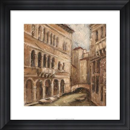 Framed Canal View IV Print