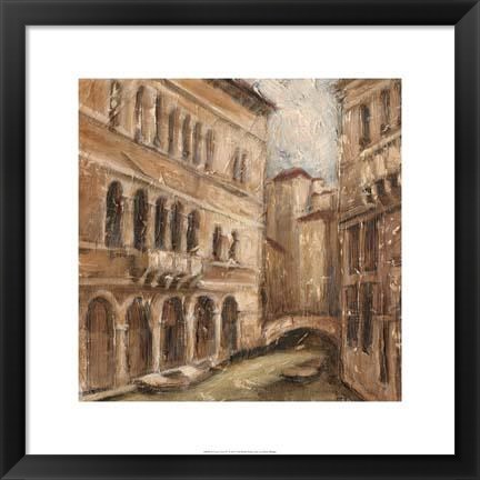 Framed Canal View IV Print