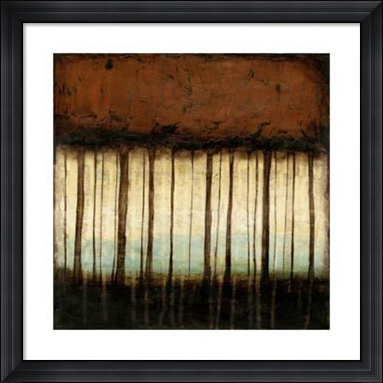Framed Autumnal Abstract IV Print