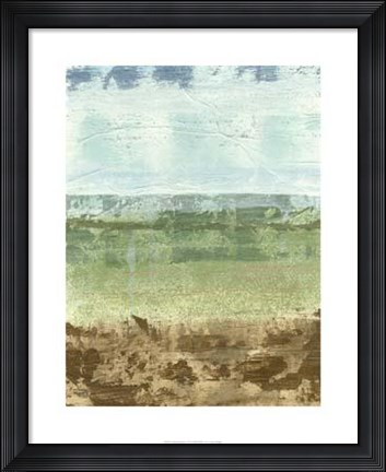 Framed Extracted Landscape I Print
