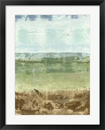 Framed Extracted Landscape I Print