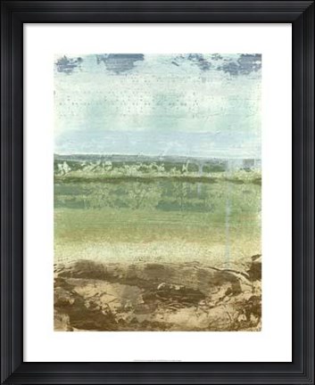Framed Extracted Landscape II Print