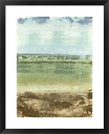 Framed Extracted Landscape II Print