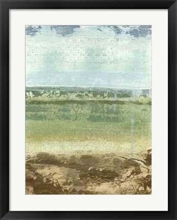 Framed Extracted Landscape II Print