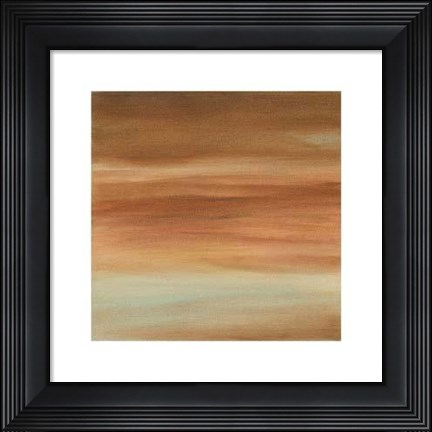 Framed Coastal Vista I Print