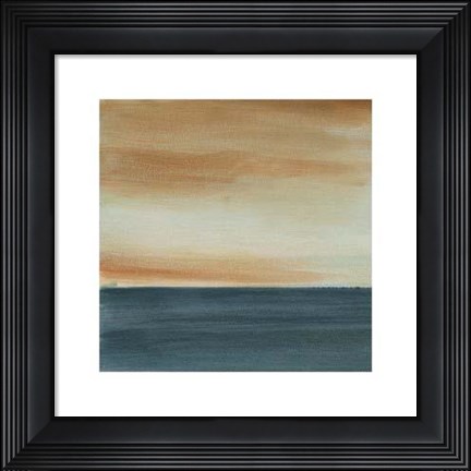 Framed Coastal Vista IV Print