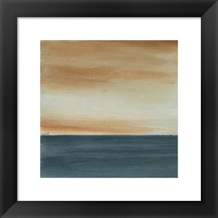 Framed Coastal Vista IV Print