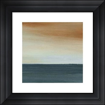 Framed Coastal Vista V Print