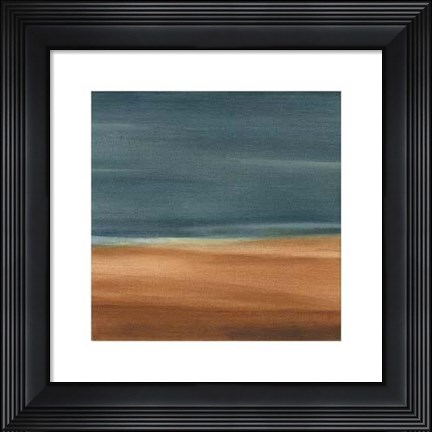 Framed Coastal Vista VIII Print