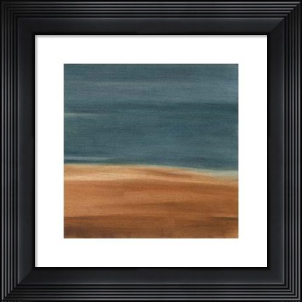 Framed Coastal Vista IX Print