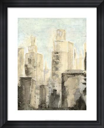 Framed Metropolis I Print