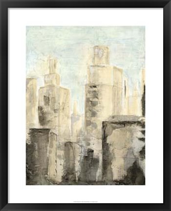 Framed Metropolis I Print