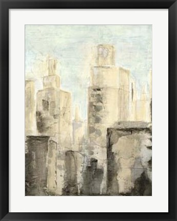 Framed Metropolis I Print