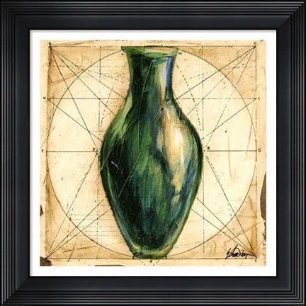 Framed Modern Artifacts II Print