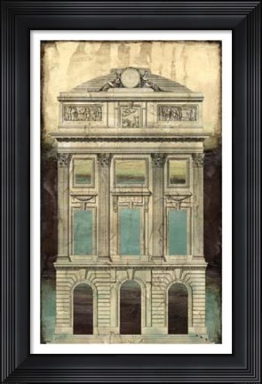 Framed Architectural Illusion II Print