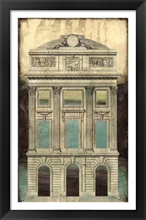 Framed Architectural Illusion II Print