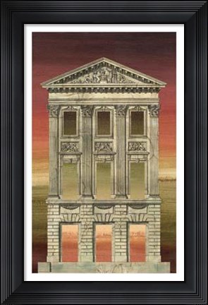 Framed Architectural Illusion III Print